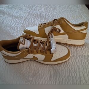 Men's Nike Dunk Low Retro Pale Ivory Wheat Pale Ivory HF5441 108 Size 12